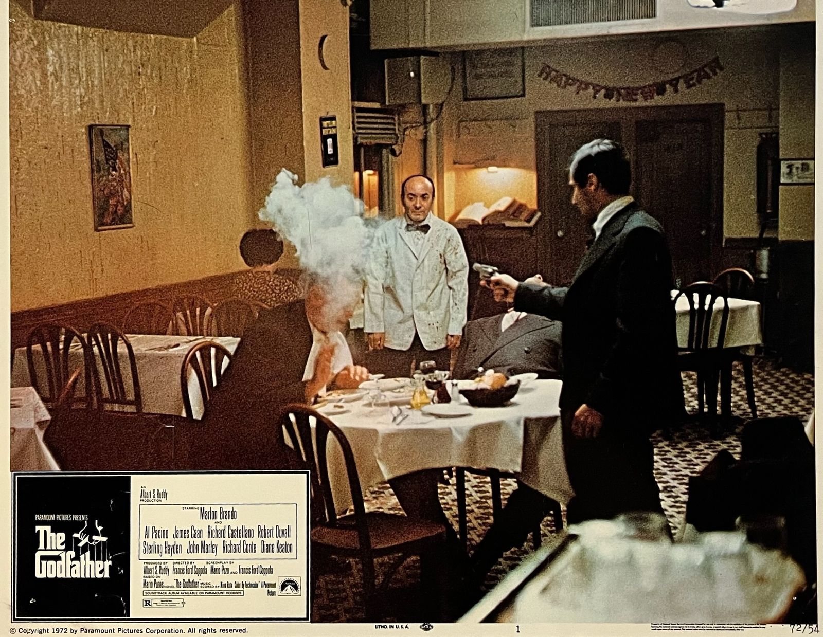 The Godfather   Original 1972 Lobby Card #1