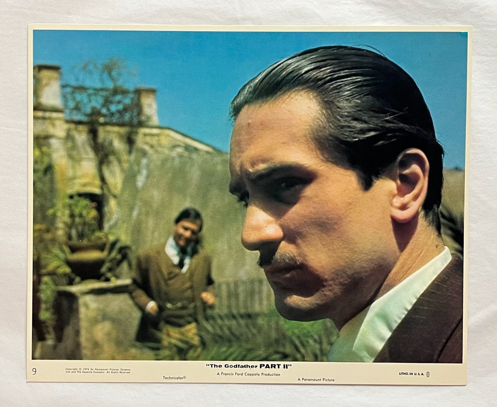 The Godfather Part II   Original 1974 Lobby Card #9 photo furniture