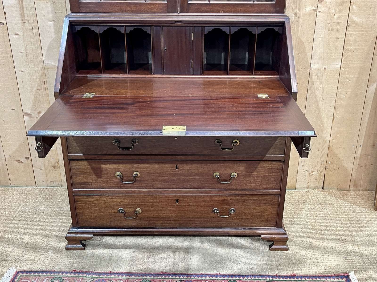 19th Century English Mahogany Writing Desk photo buy
