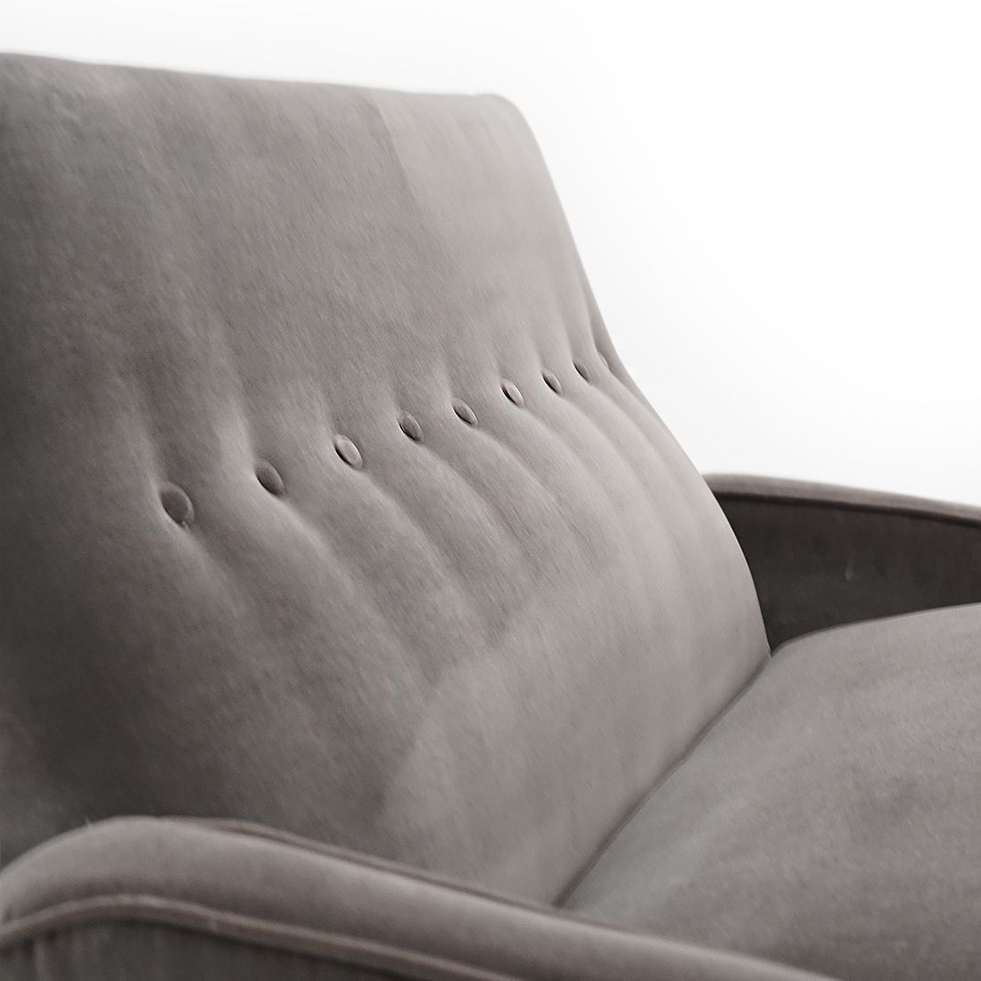 photo for sale 2 Seater Velvet Sofa By Felice Rossi, 1950s