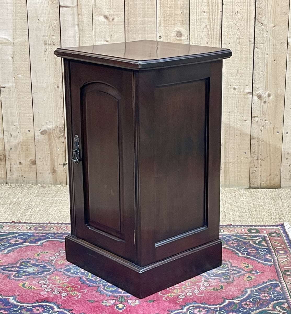 English Mahogany Bedside Table From The 1930s photo for sale