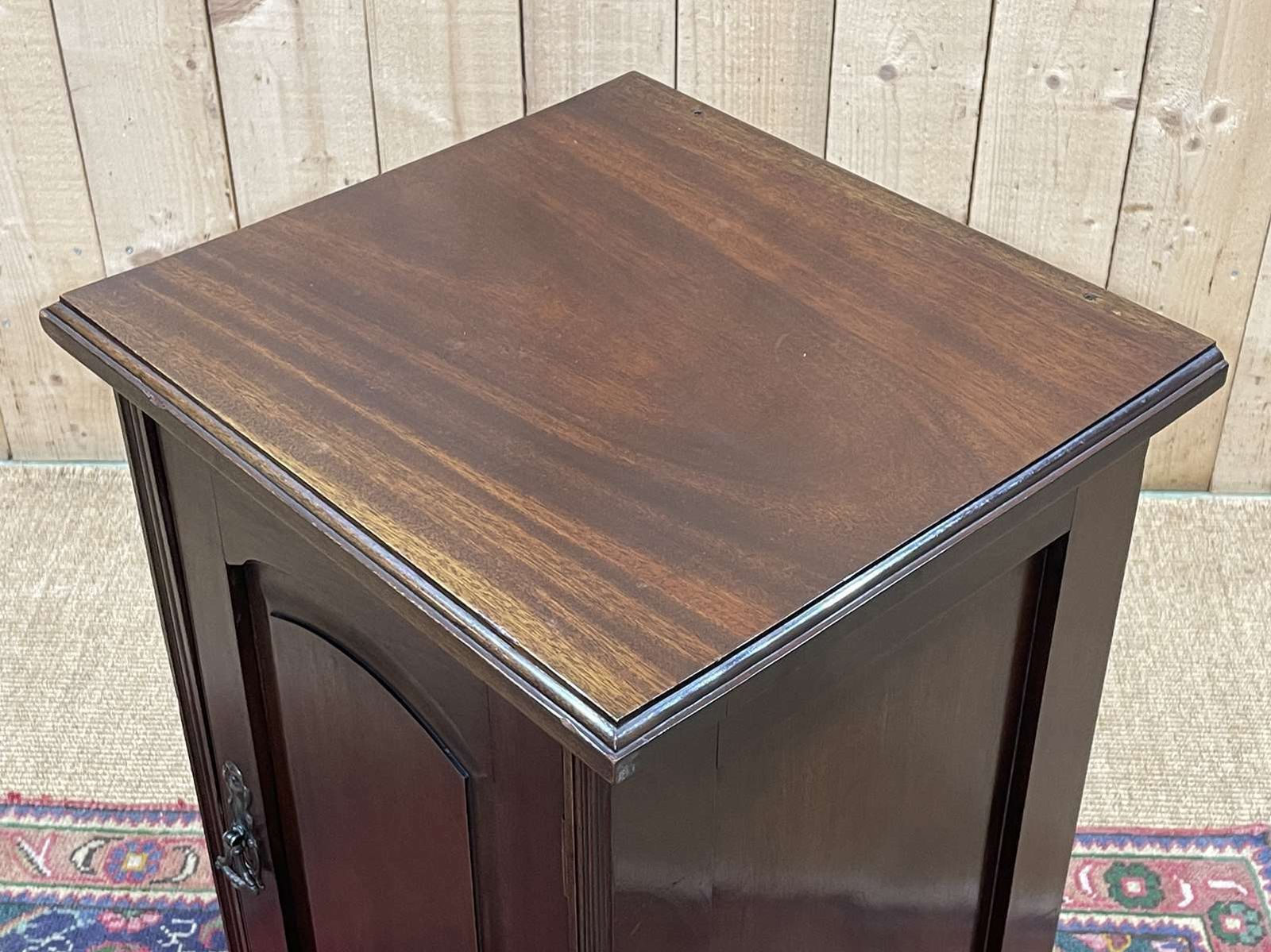 photo for sale English Mahogany Bedside Table From The 1930s
