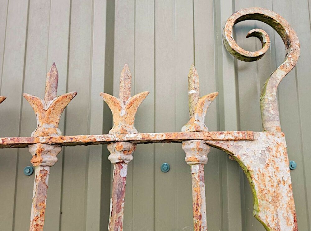 A Very Rare Set Of Large 19th Century Estate Entrance Gates photo Home Fixtures