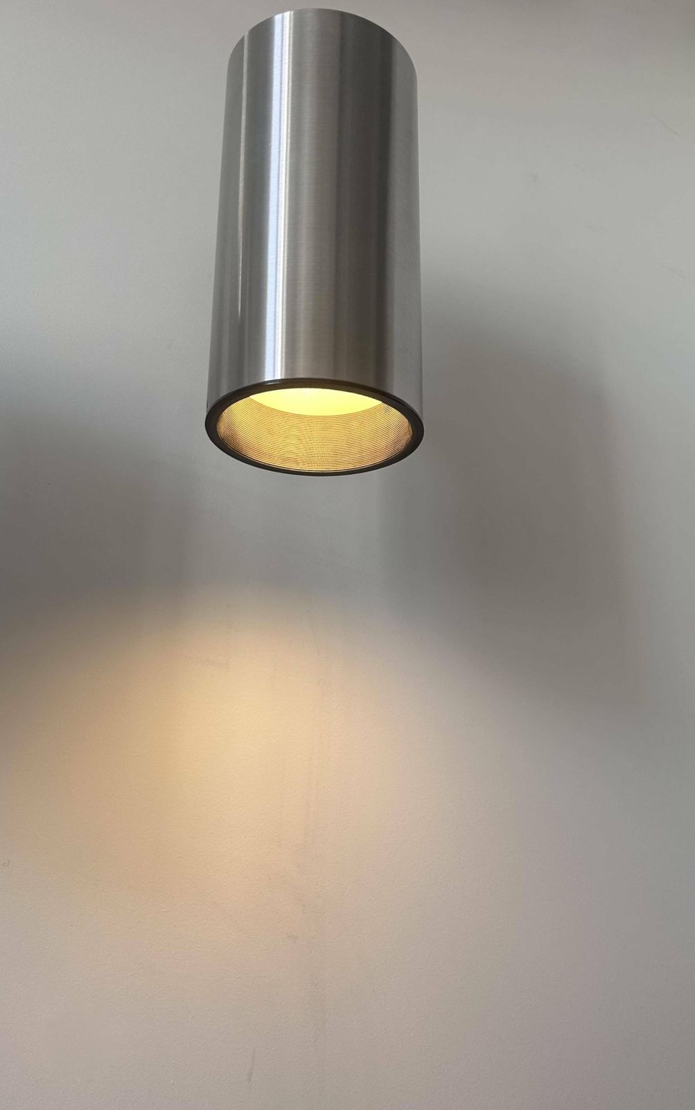Pair Of Vintage Wall Lights, Brushed Metal, Bur Leucthen Germany 1970 photo 368.0