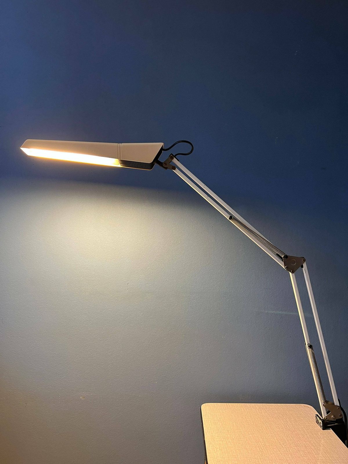 Vintage Bureaulamp Met Klembevestiging photo furniture