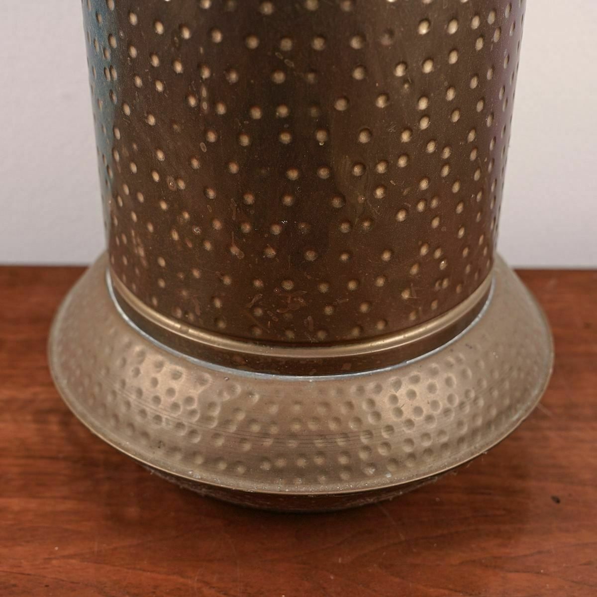 Large Metal Umbrella Stand Vase photo for sale
