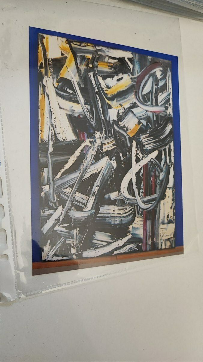 2482.0 Work By Pierluigi De Lutti, Oil On Canvas, Not Only Black And White photo