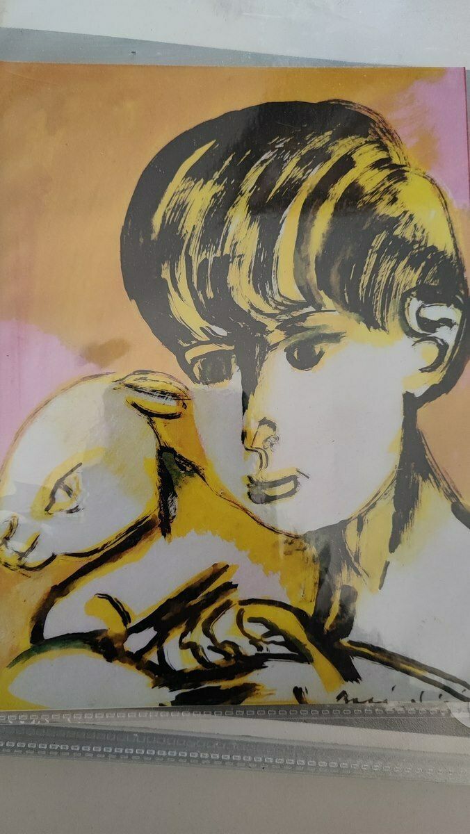 photo furniture Work By Remo Brindisi, Oil On Canvas