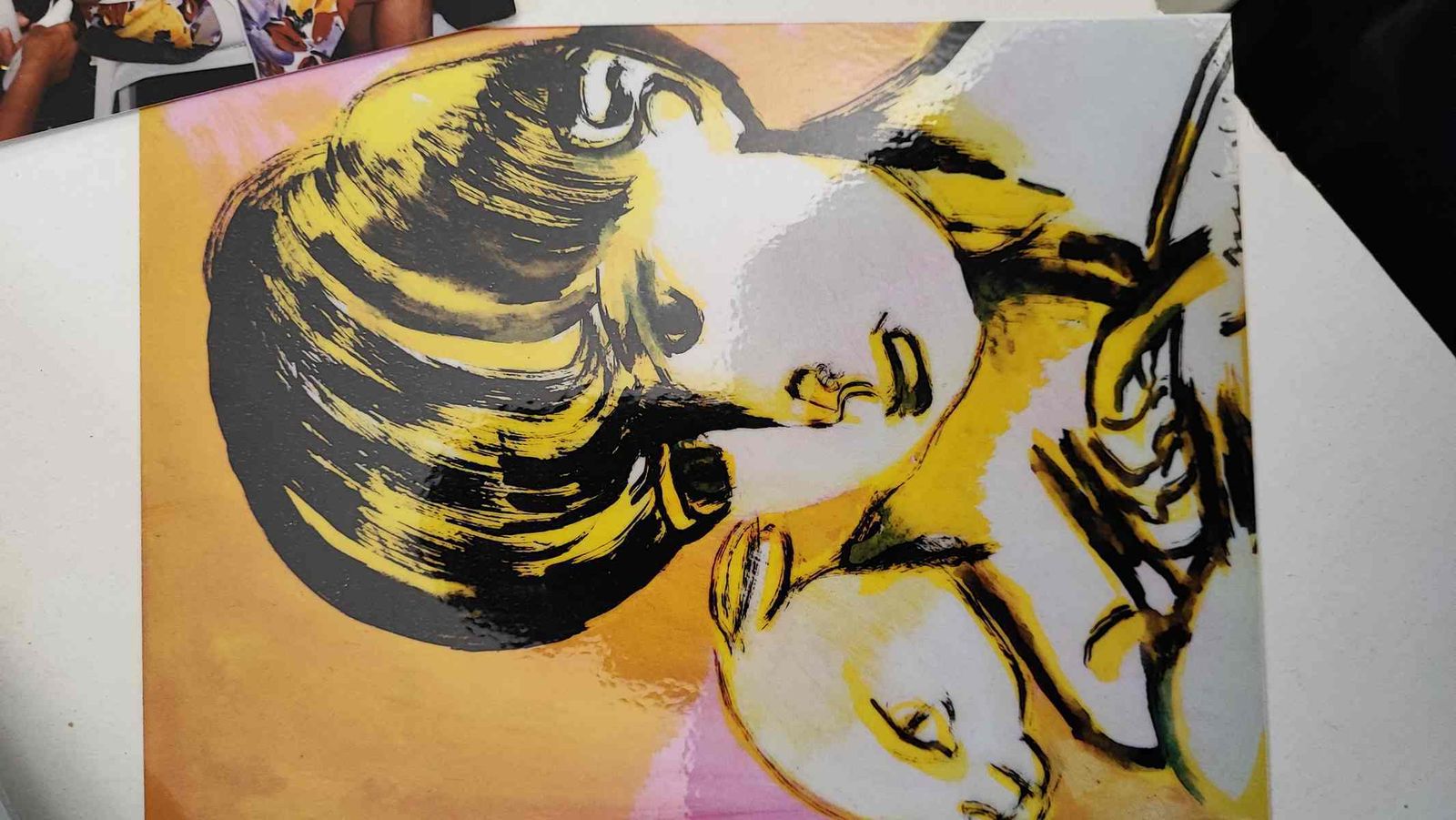 photo vinterior Work By Remo Brindisi, Oil On Canvas