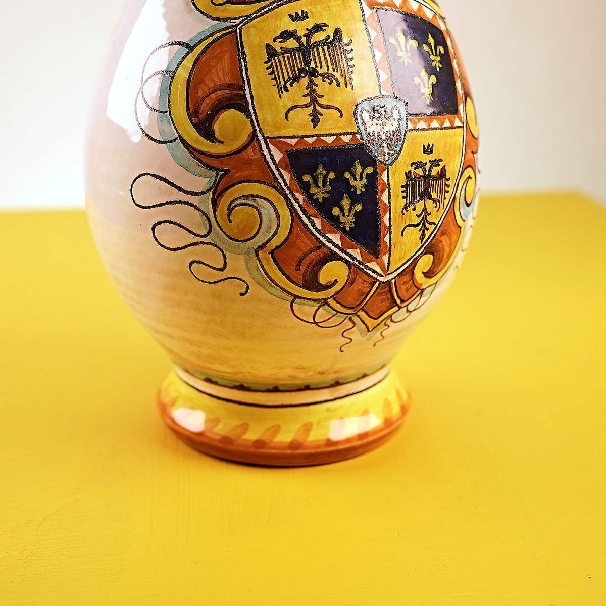 Ceramic Jug Of The Duke Of Alberto Longini Ferrara photo for sale