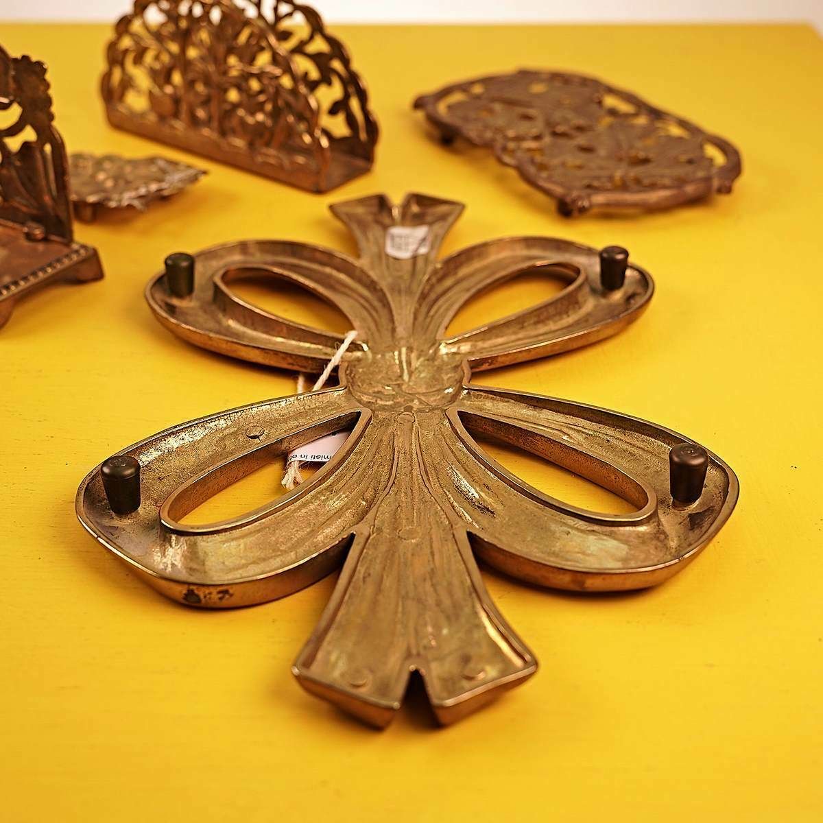 photo for sale Mixed Vintage Brass Items, 7 Pieces
