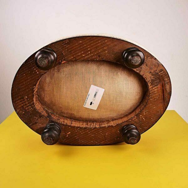 Late 19th Century Wooden Pin Holder, Letter F photo Home Decor