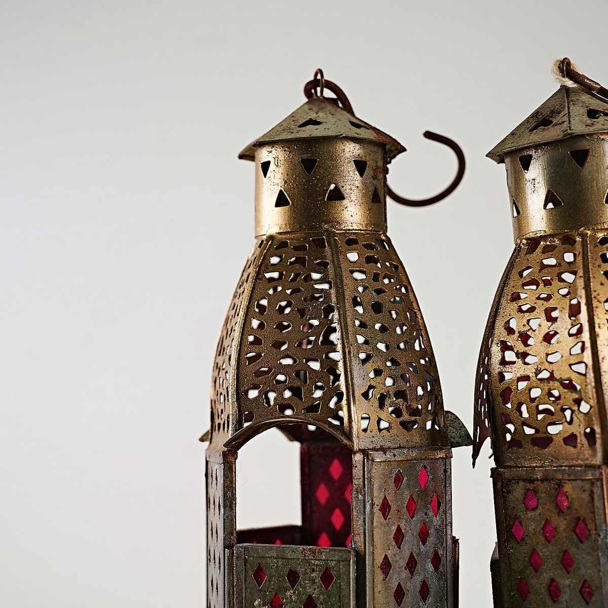 Pair Of Vintage Metal Candle Holders photo furniture