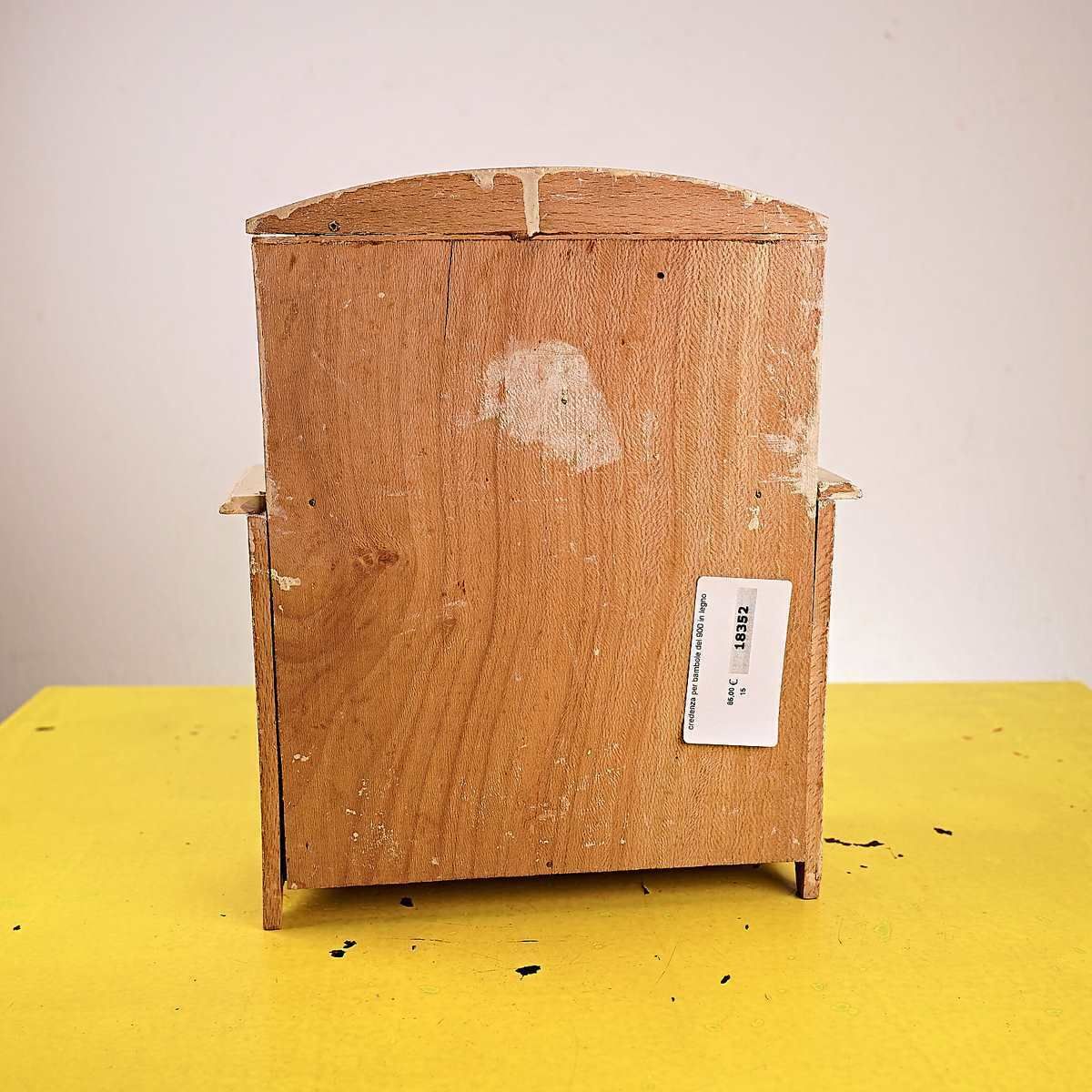Wooden Sideboard For Dolls From The 1900s photo Furniture