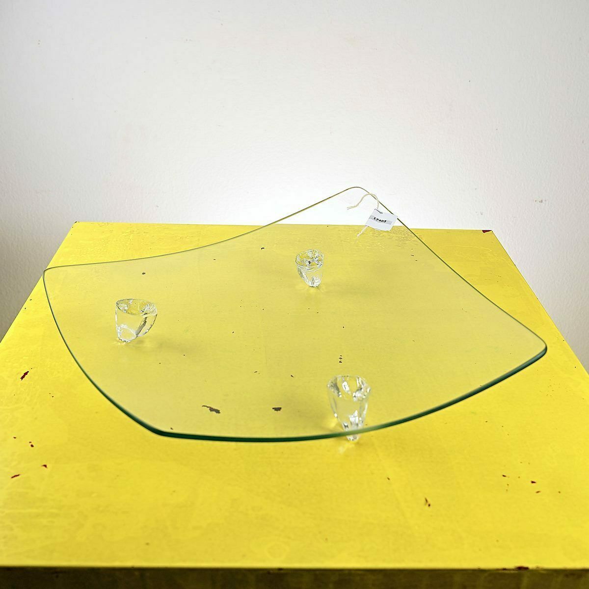 Vintage Glass Table Centerpiece