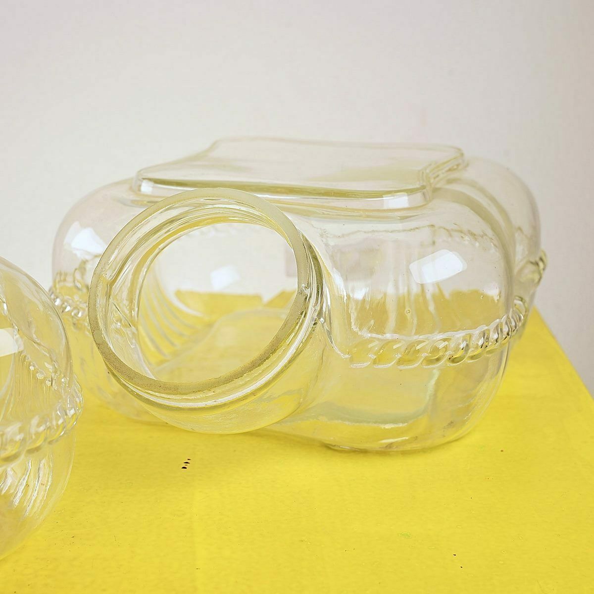 Pair Of Vintage Candy Vases From The Early 1900s photo furniture