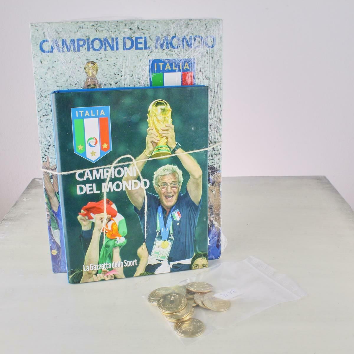 Italian World Champion 2006 Coin Collection + Collector's Files photo for sale