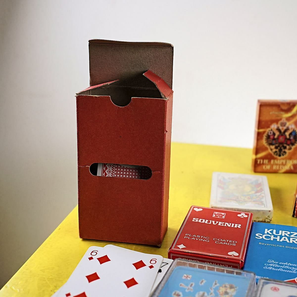 photo furniture Lot Of 20 Decks Of Playing/Collecting Cards