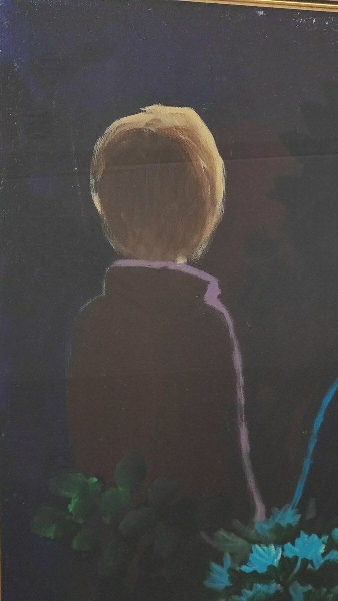 Work By Eliano Fantuzzi, Oil On Canvas photo Art