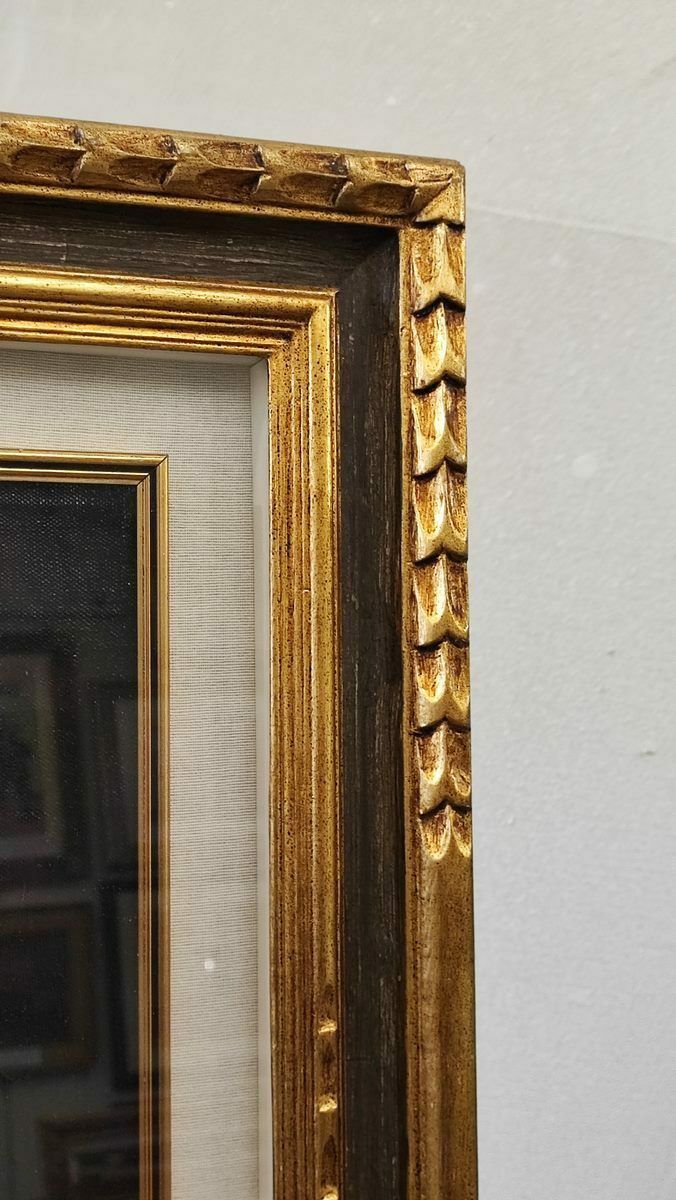 Work By Eliano Fantuzzi, Oil On Canvas photo vintage