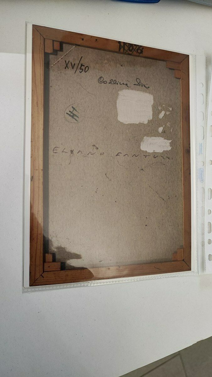 photo buy Work By Eliano Fantuzzi, Oil On Canvas