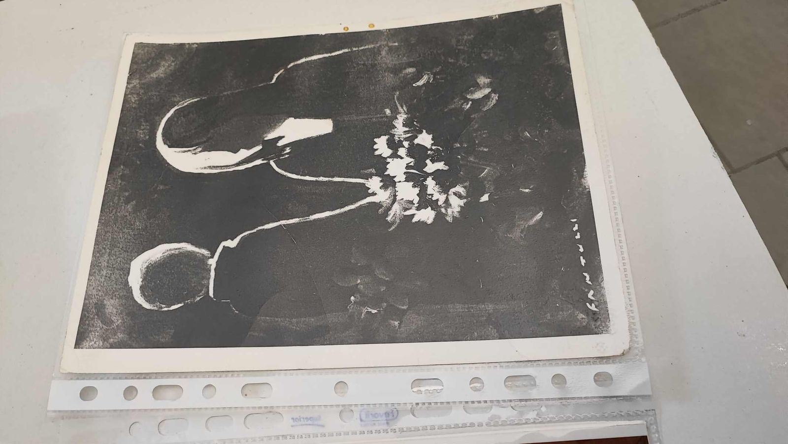 photo vintage Work By Eliano Fantuzzi, Oil On Canvas