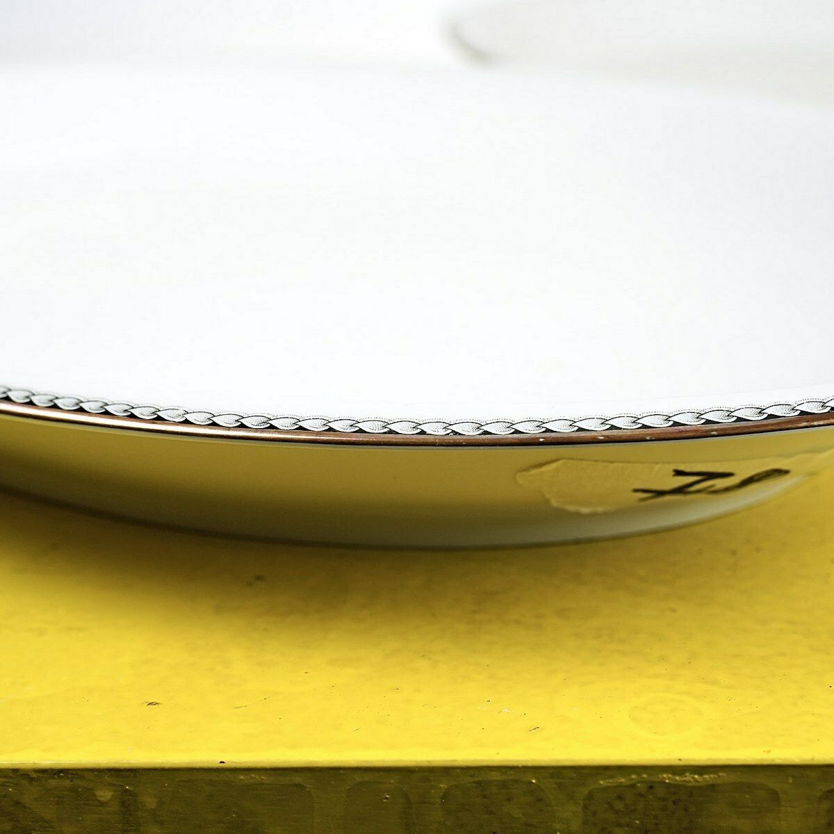 Pair Of Heinrich Ivory Body Supreme Bavaria Germany Oval Serving Plates photo furniture