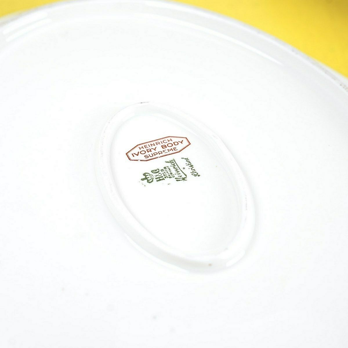Pair Of Heinrich Ivory Body Supreme Bavaria Germany Oval Serving Plates photo Home Decor
