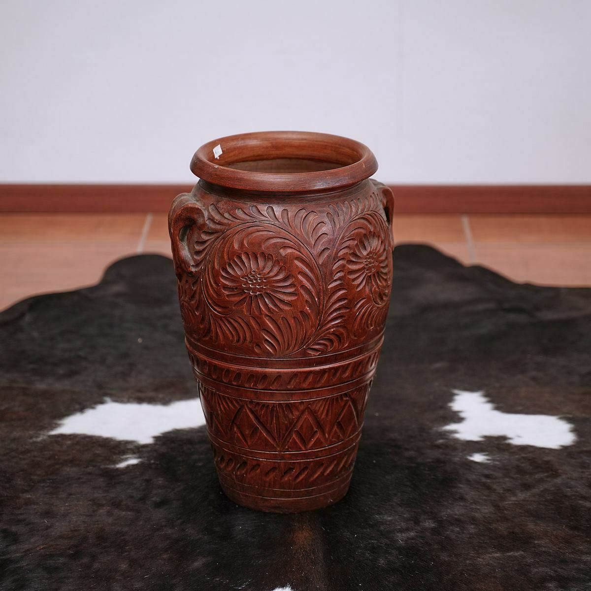 Terracotta Umbrella Vase