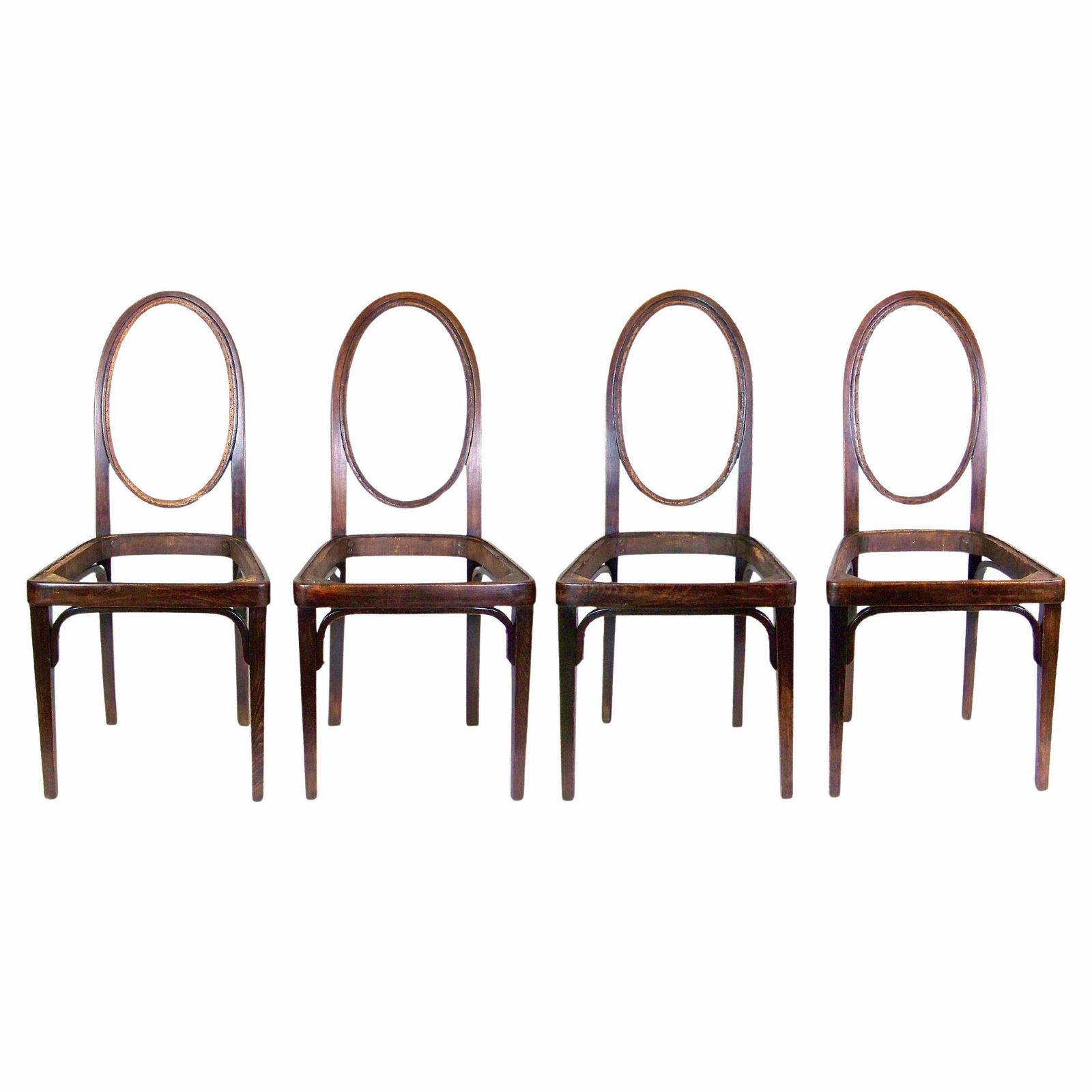 4x Chair J&J Kohn Nr.415, Gustav Siegel, 1906