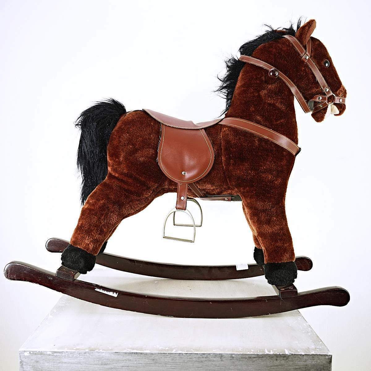 Plush Rocking Horse From The 80s And 90s photo Furniture