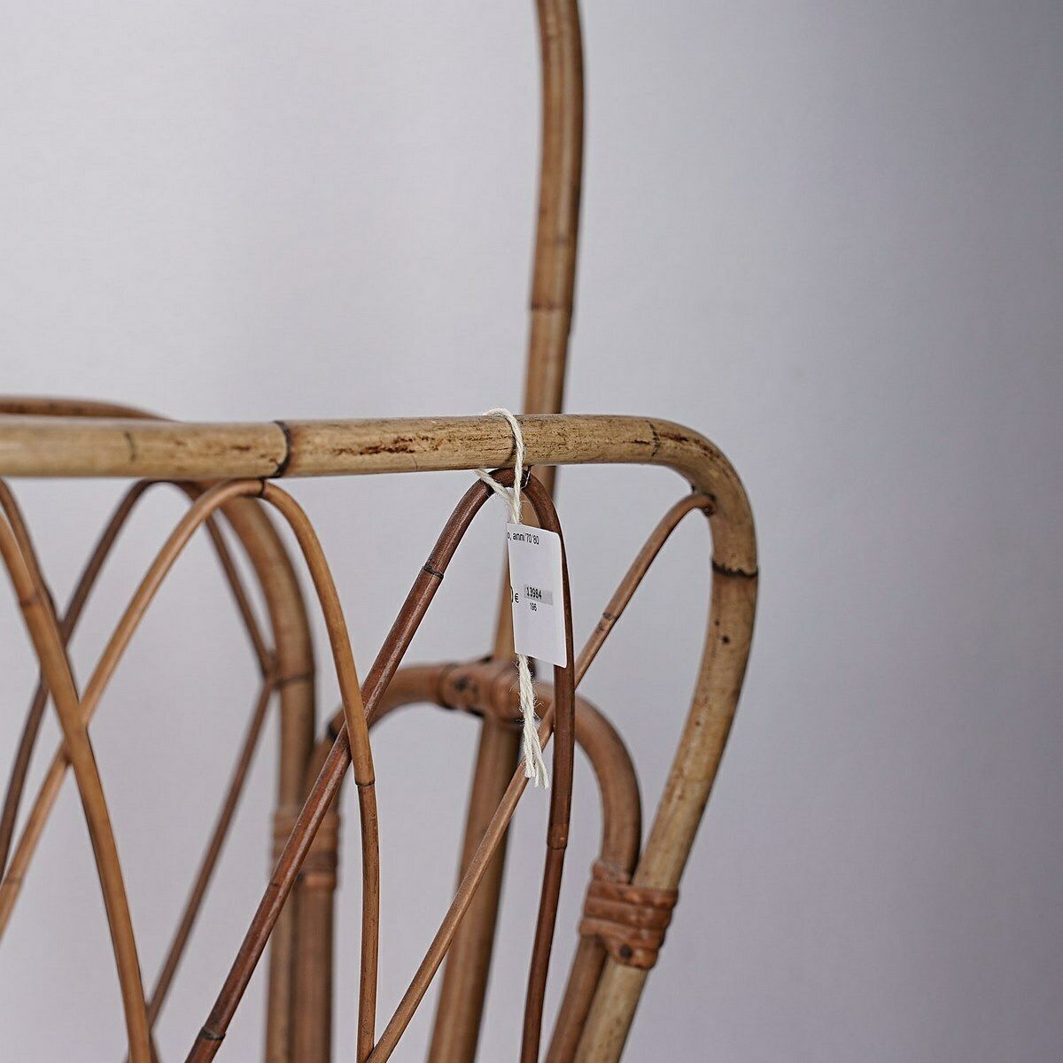 Bamboo Magazine Holder, 70s And 80s photo Home Decor