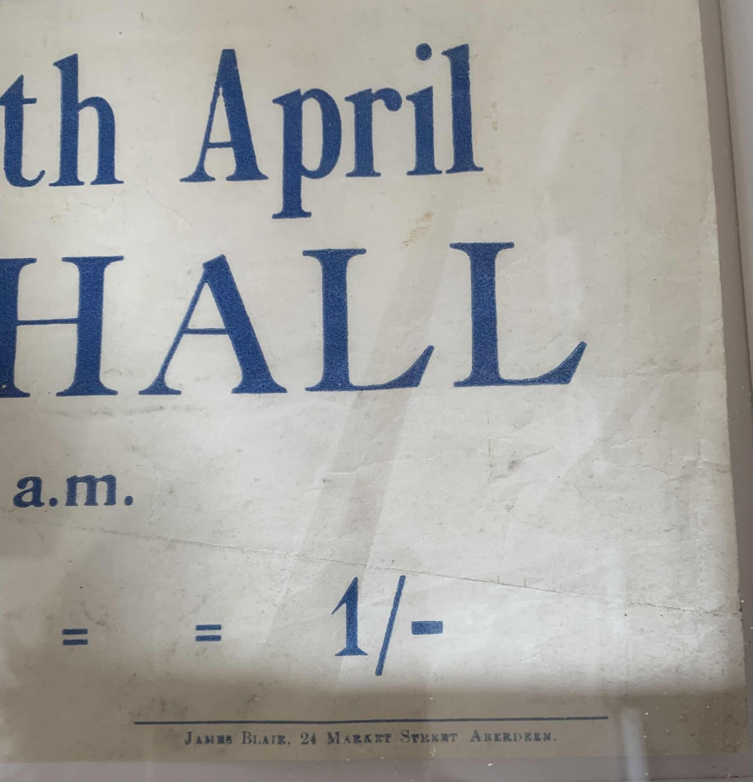 Art Deco Posters: Original Aberdeen University Poster, C. 1936 photo vinterior