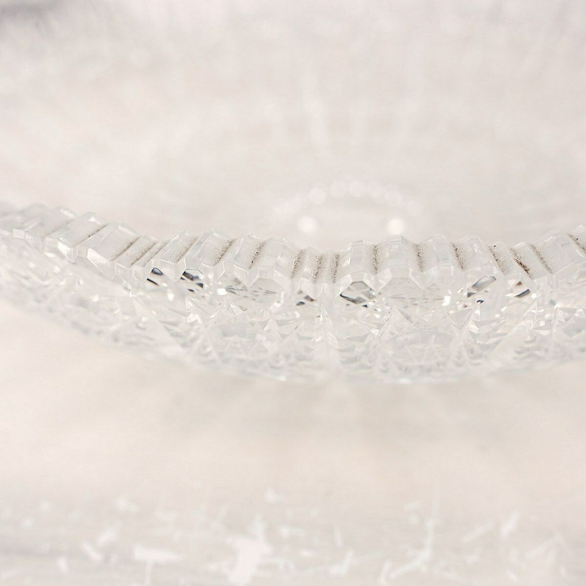 Table Centerpiece In Cut Crystal photo for sale