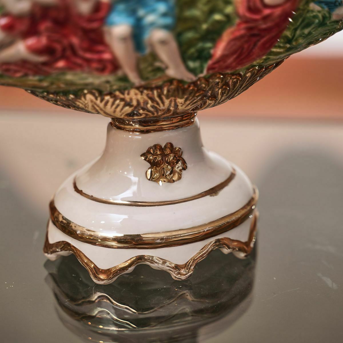 Ceramic Centerpiece Vase, Musicians photo furniture