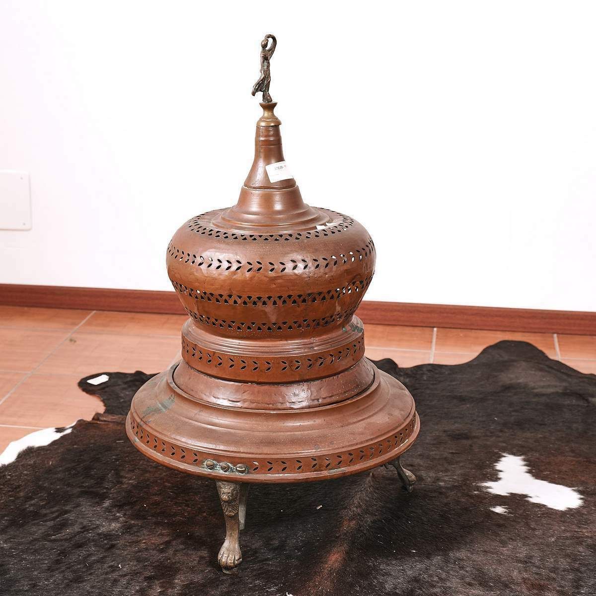 Antique Copper Brazier photo 732.0