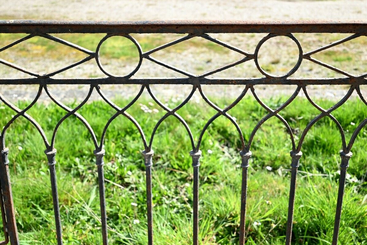 Wrought Iron Window Railings – 2nd Part 18th Century photo 1416.25