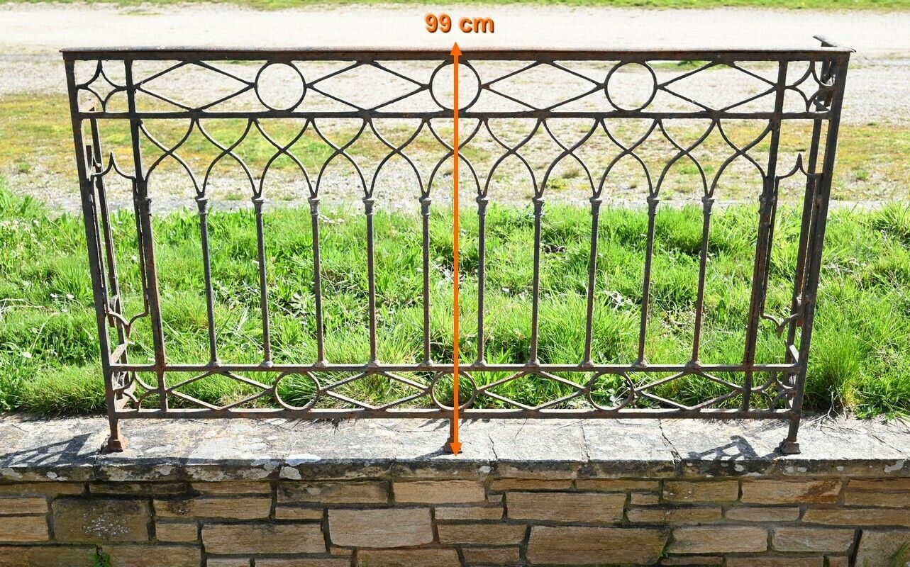 photo vinterior Wrought Iron Window Railings – 2nd Part 18th Century