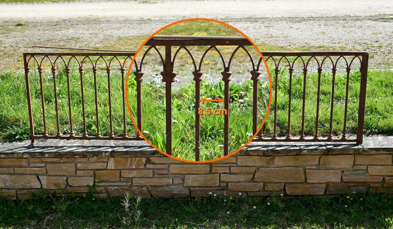 1339.0 Wrought Iron Choir Fence – 2nd Part 18th Century photo