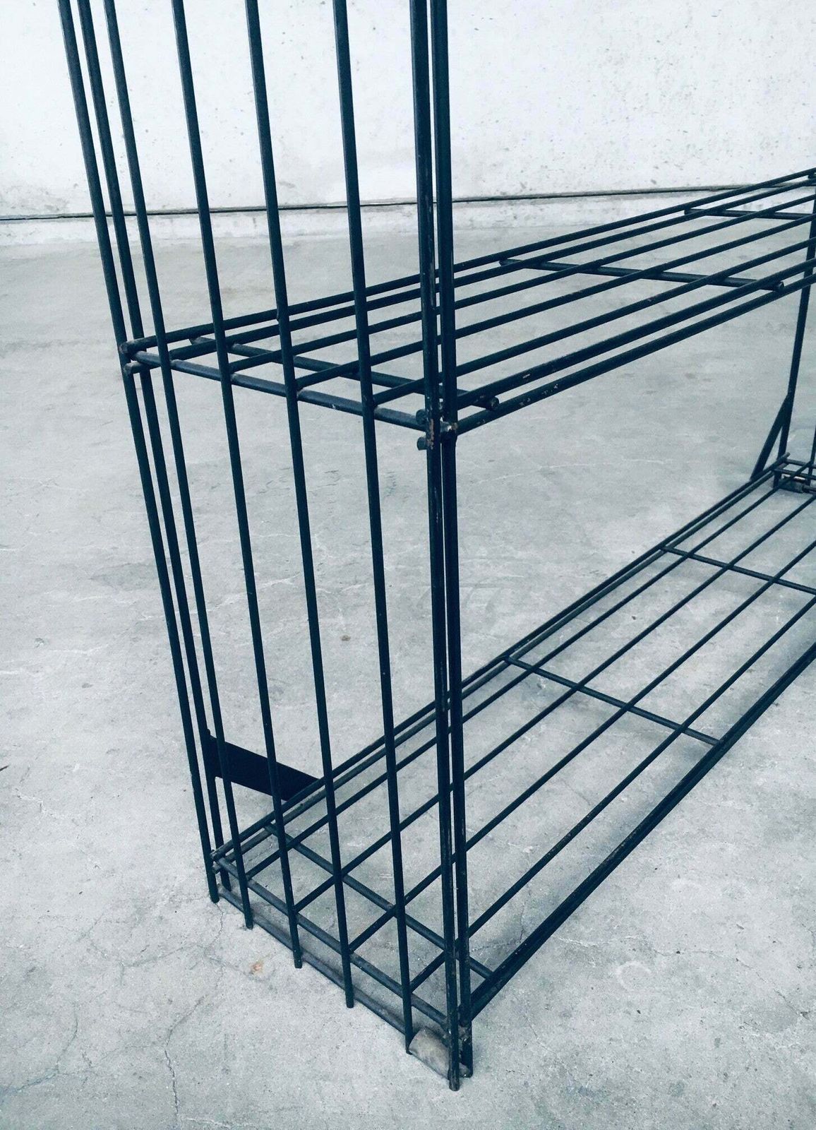 800.0 Dutch Industrial Design Storage Rack By Tjerk Reijenga For Pilastro, Netherlands 1958 photo