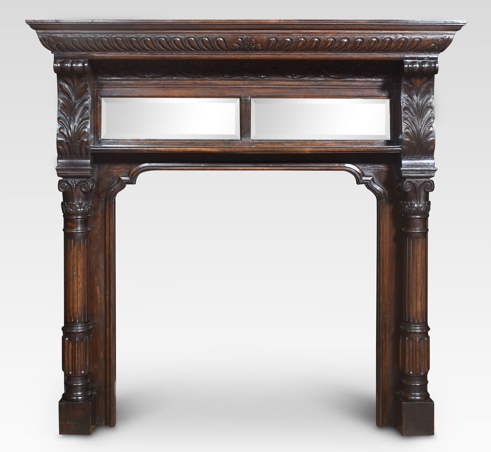 Carved Oak Fire Surround