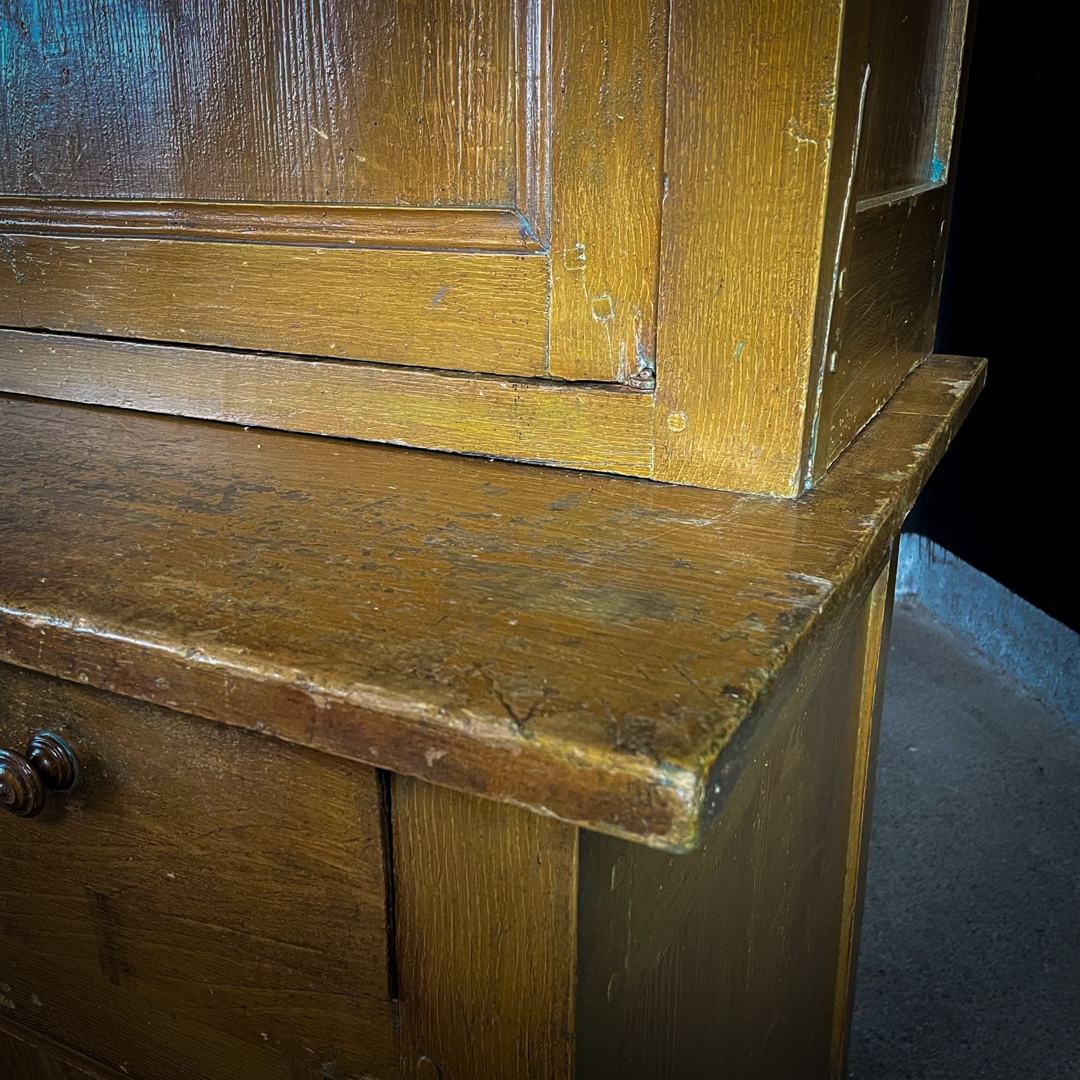 Rustieke Brocante Houten Kast – Ca. Jaren 1920, Frankrijk photo buy