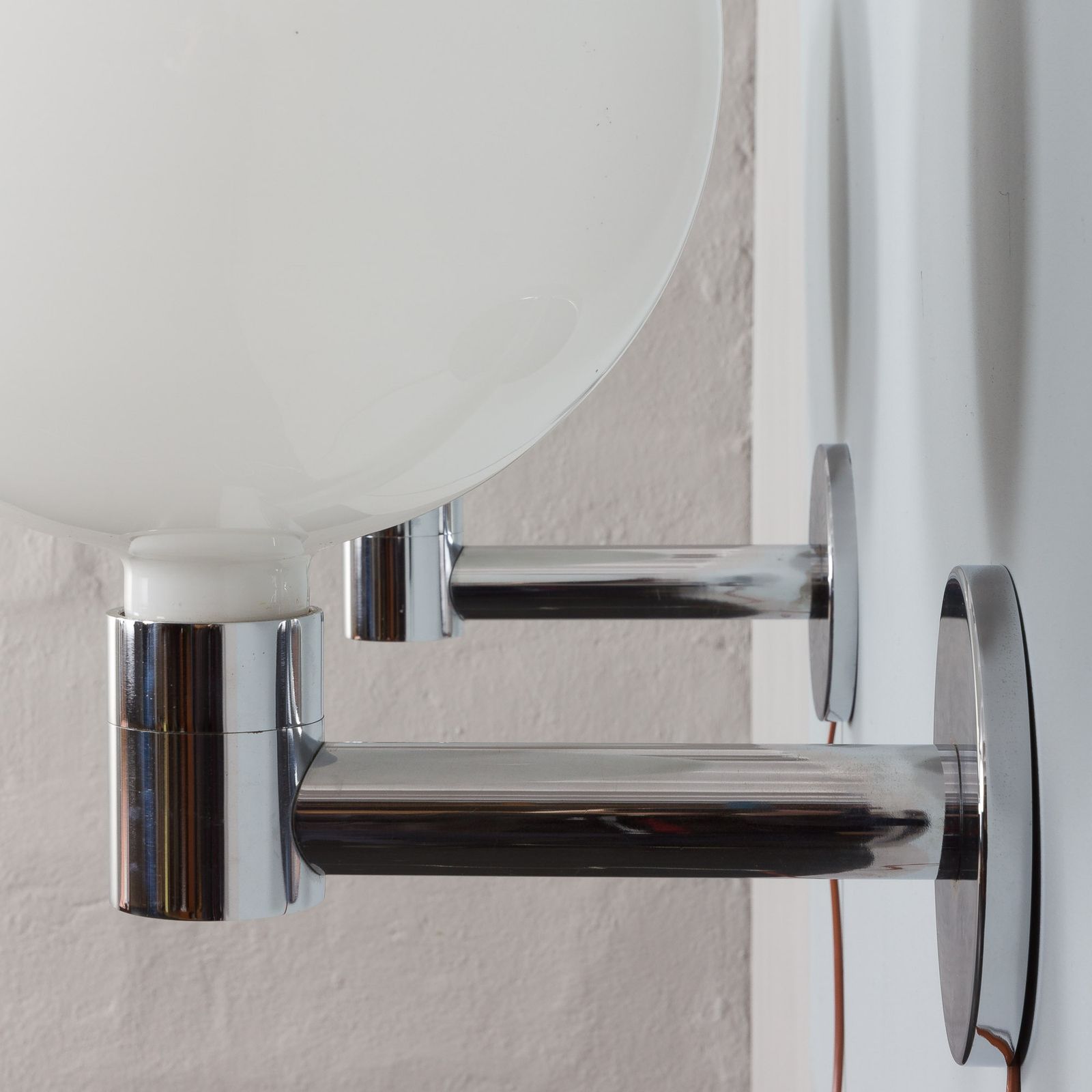 photo buy Franco Albini Wall Lamps For Sirrah, Italy 1970s