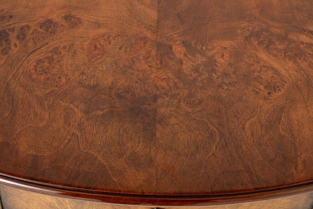 Queen Anne Revival Side Table Occasional Walnut photo 1038.0