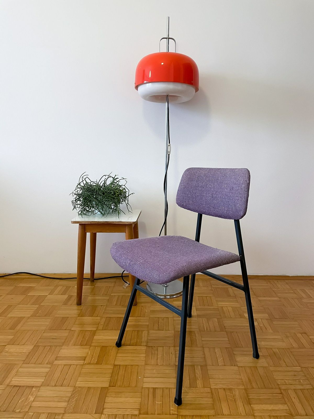 photo furniture Vintage Purple Dinning Or Office Chair By Stol Kamnik / Vintage Desk Chair / Yugoslavia / Mid Century Kitchen Chair / Mcm Chair