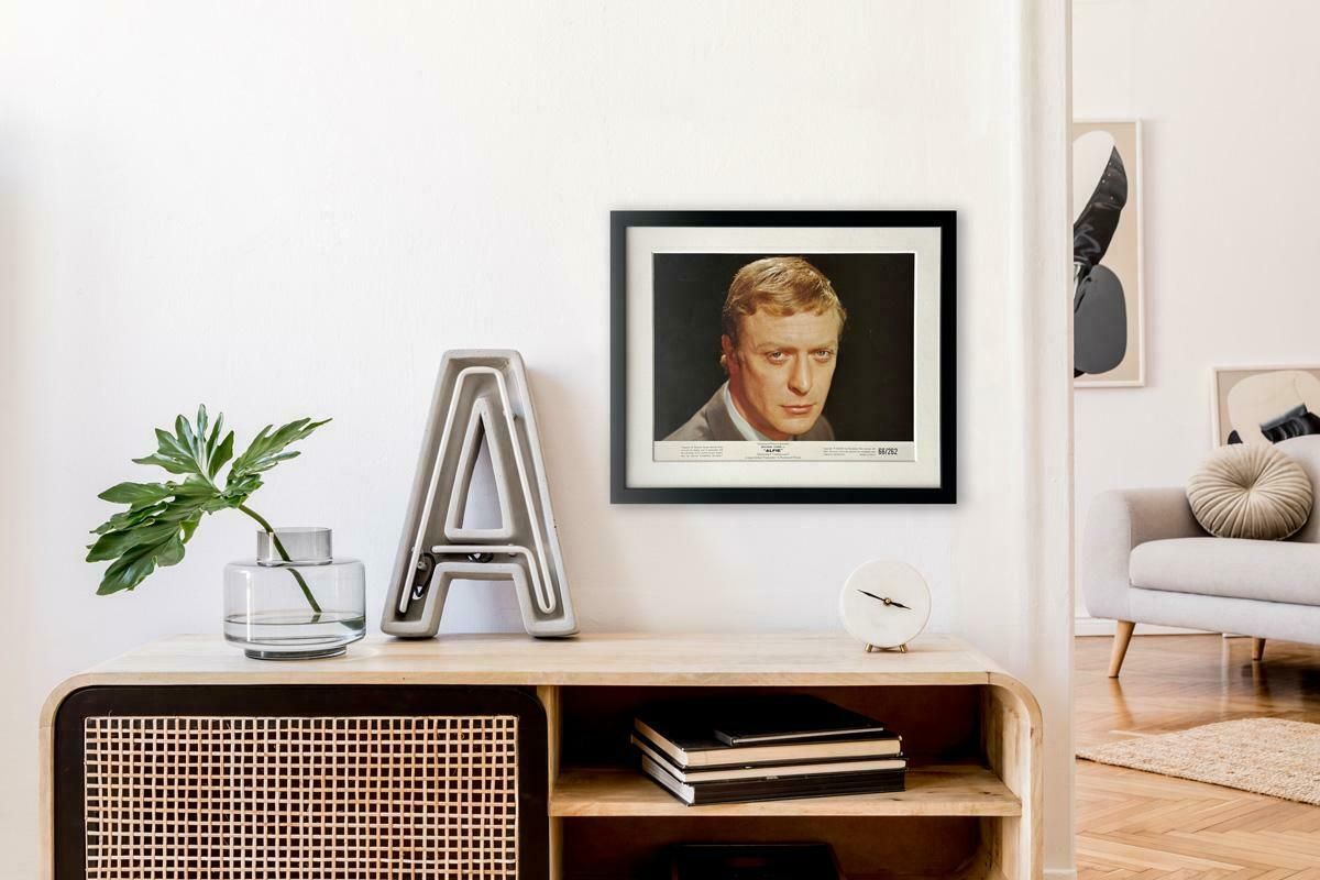 Alfie Publicity Film Still 1966 Michael Caine Colour Framed photo for sale