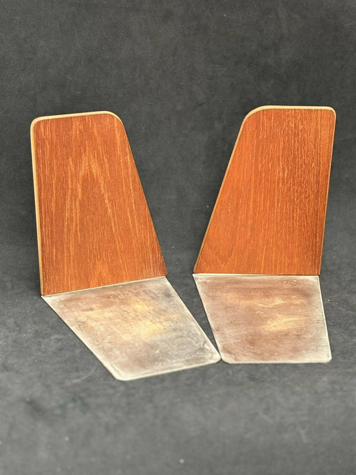 Teakhouten Boekensteun – Deens Design, Mid Century Modern, Kai Kristiansen – Bureaudecoratie, Denemarken, Mcm, Boekenplank, Cadeau, Jaren 60 Decoratie photo buy
