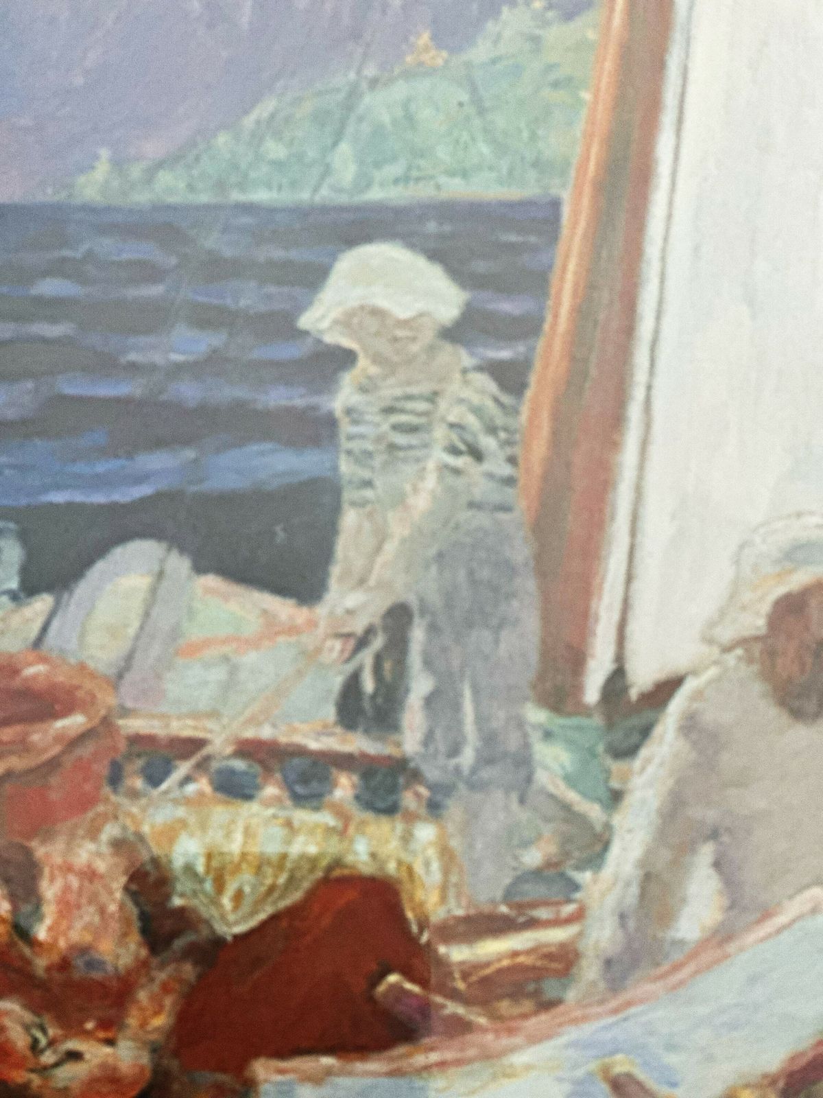 Signac Et Ses Amis Dans Un Voilier (Signac And His Friends In A Sailboat) By Pierre Bonnard photo for sale