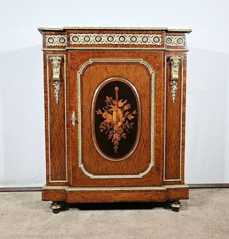 Between Two Furniture In Precious Wood, Napoleon III Period – Mid 19th Century photo vintage