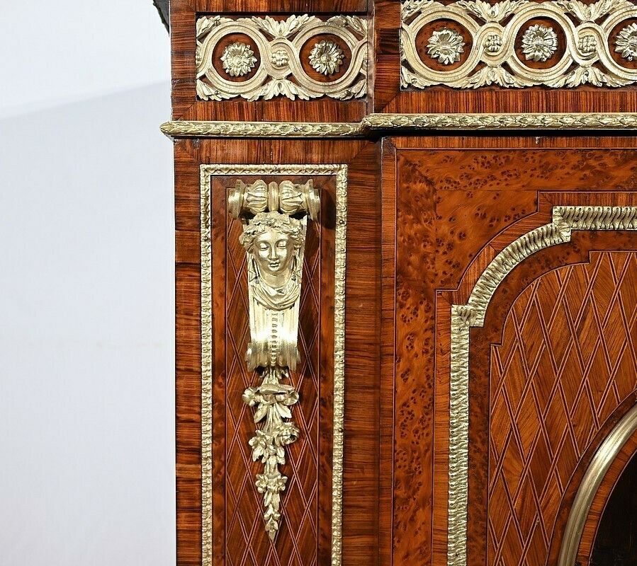 photo for sale Between Two Furniture In Precious Wood, Napoleon III Period – Mid 19th Century